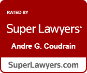 Rated by | Super Lawyers | Andre G. Coudrain | SuperLawyers.com